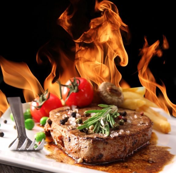 Steaks in Garlic-Lime